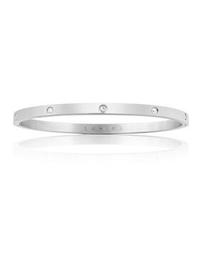 Sahira ELSIE ETERNITY BRACELET Silver Bangle Bracelet